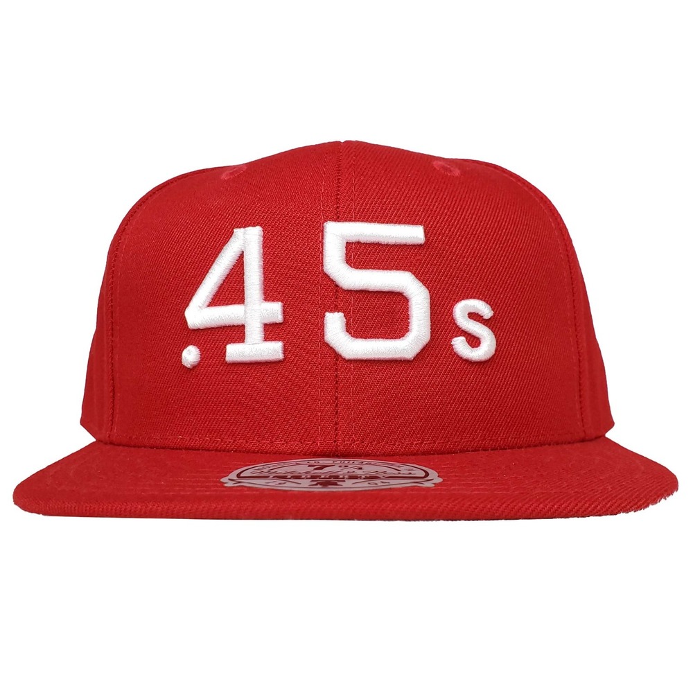 Houston Colt .45s Mitchell & Ness MLB Fitted 7 3/4‎ Liberty Fit Hat Cap Red NWT